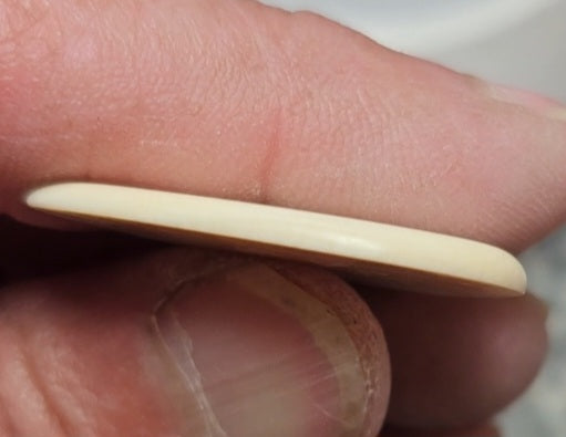Woolly Mammoth Ivory Guitar Pick