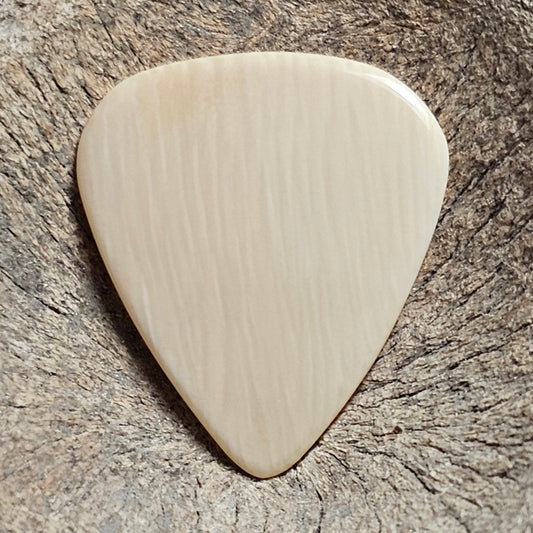 Boneyard Alaska Woolly Mammoth Ivory Guitar Pick