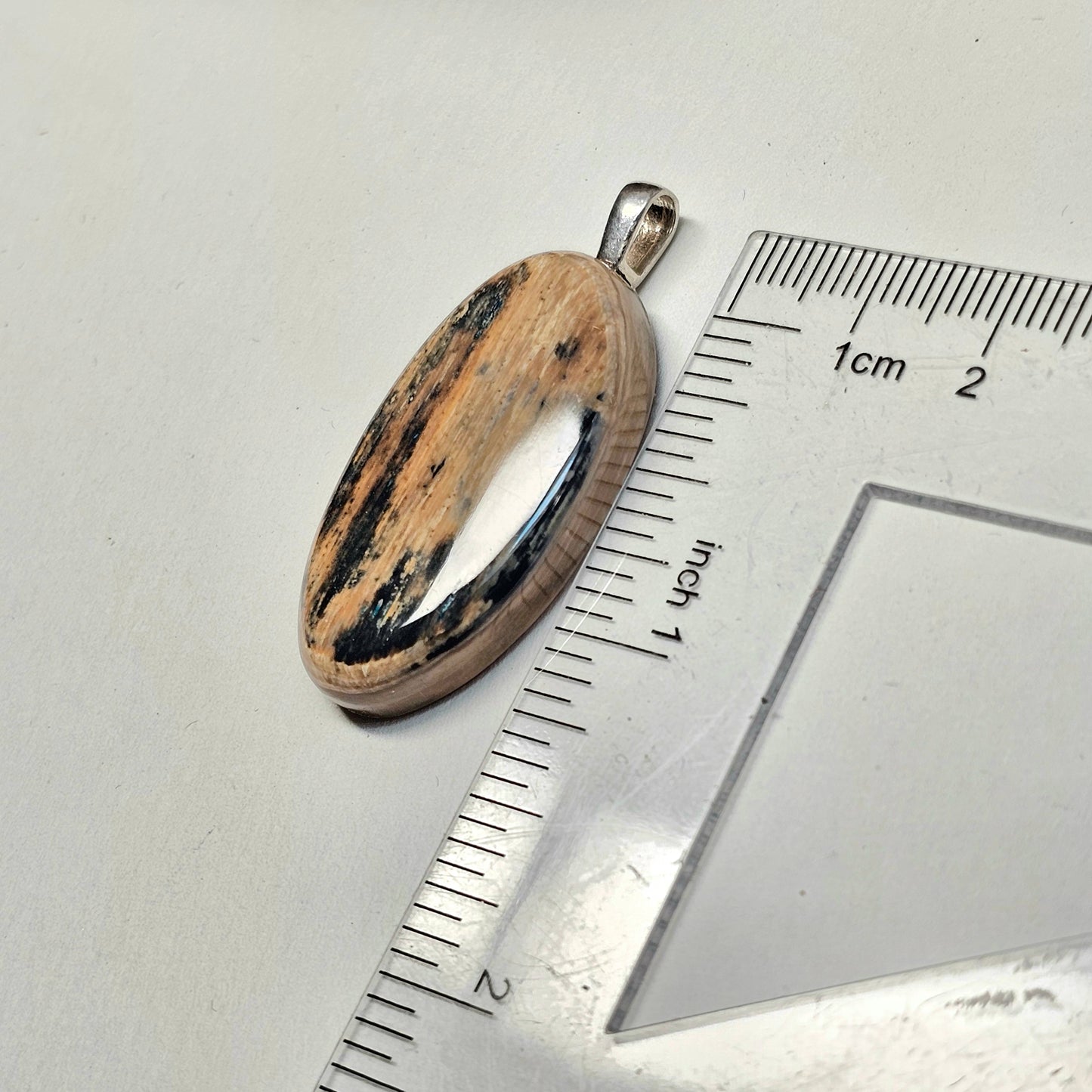 Boneyard Alaska Woolly Mammoth Ivory Cabochon Pendant