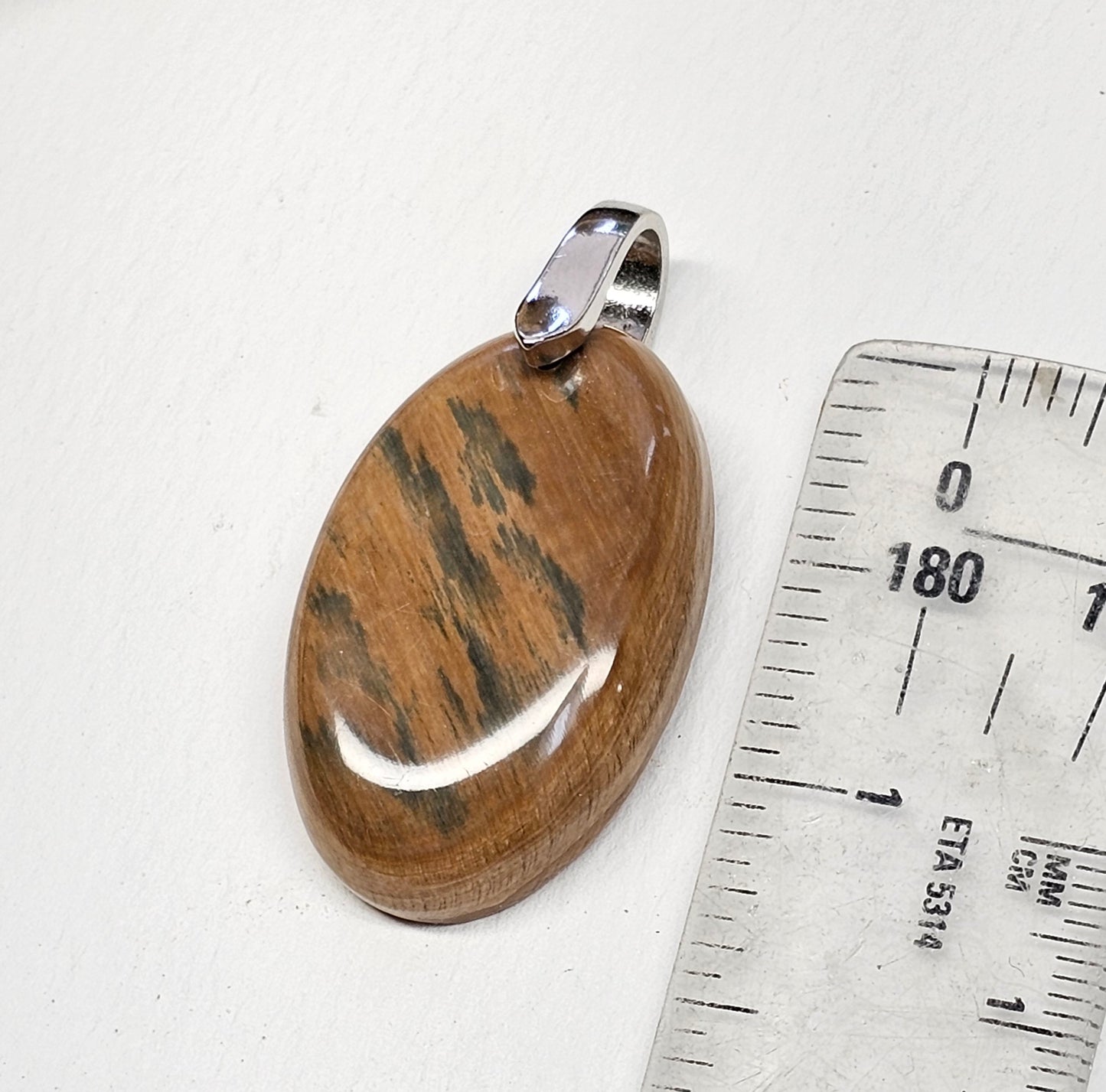 Boneyard Alaska Woolly Mammoth Ivory Cabochon Pendant