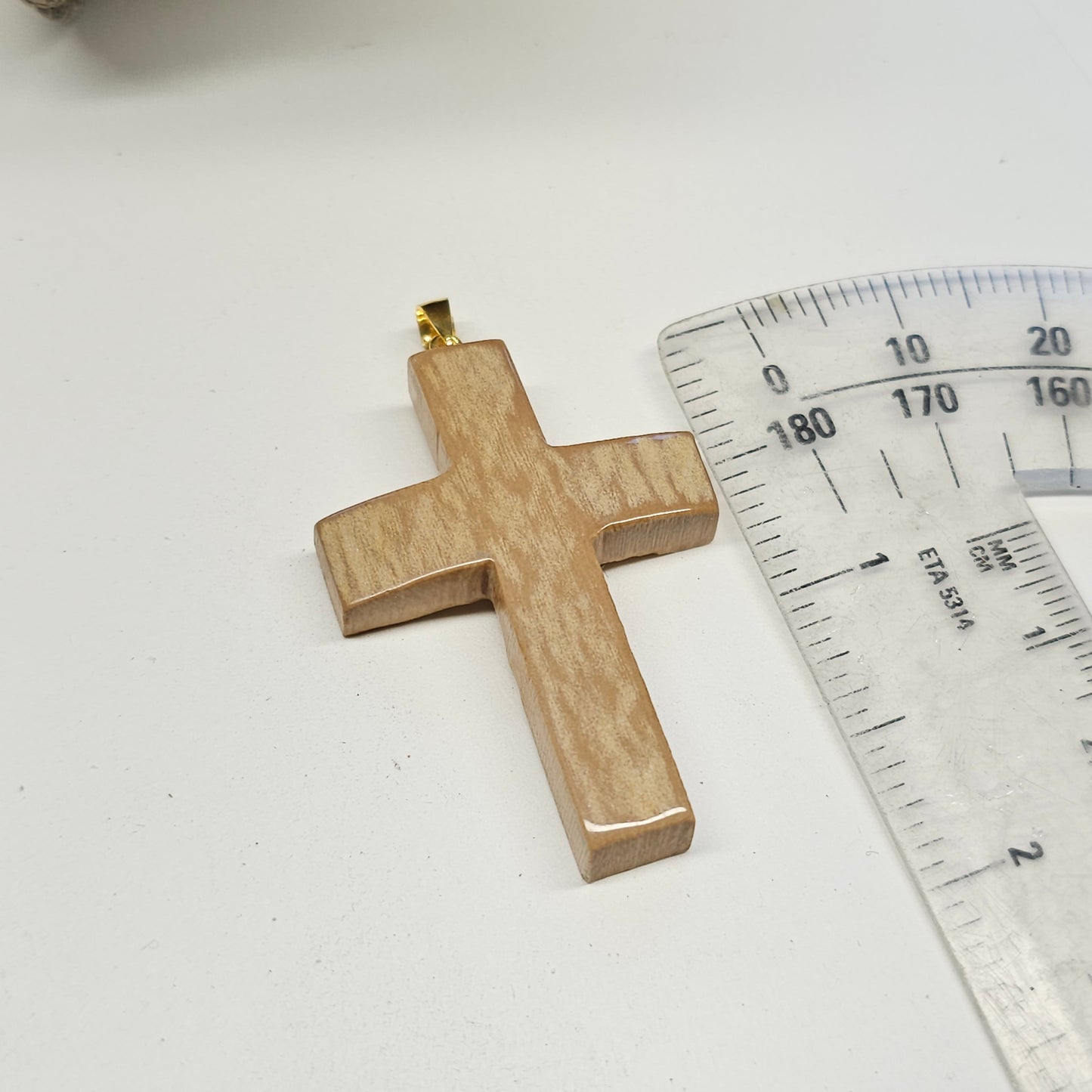 Boneyard Alaska Woolly Mammoth Ivory Christian Cross