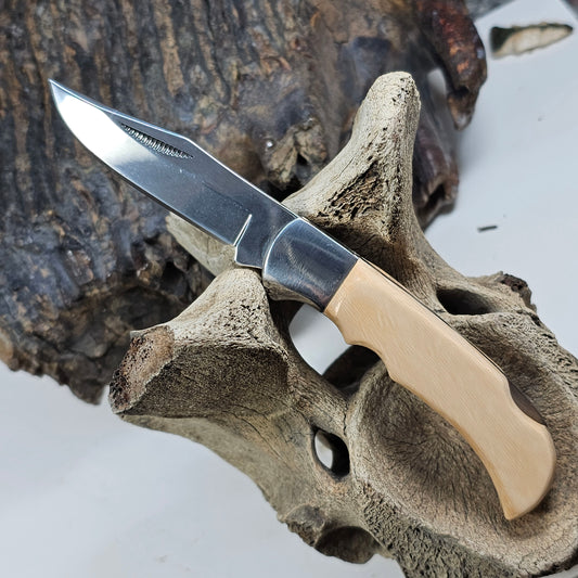 Woolly Mammoth Lock Blade Pocket Knife