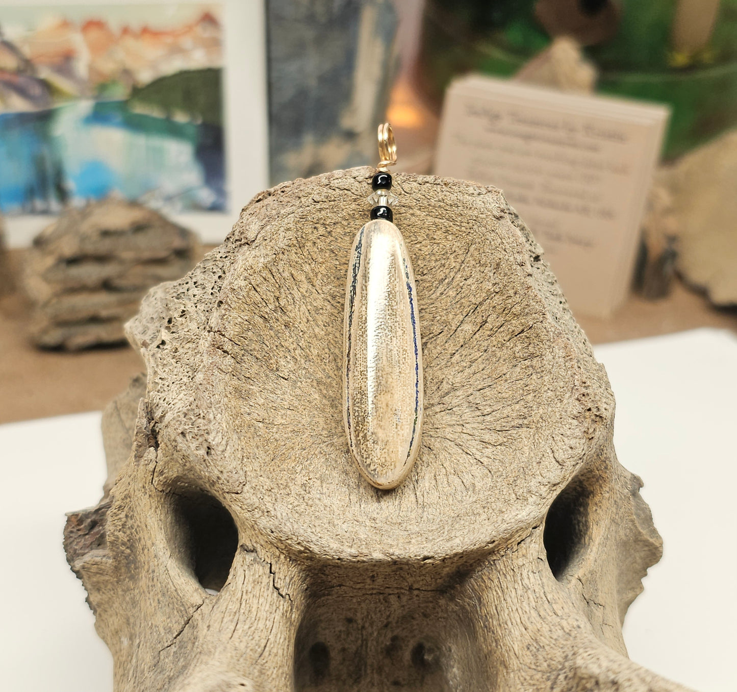 Boneyard Alaska Woolly Mammoth Ivory Pendant