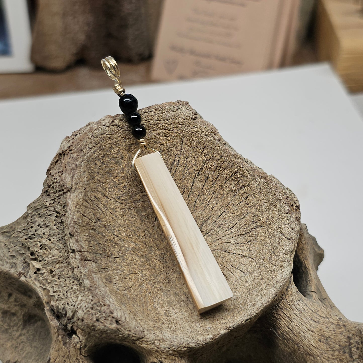 Boneyard Alaska Woolly Mammoth Ivory Pendant