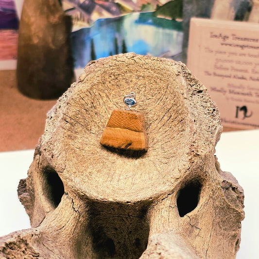 Boneyard Alaska Woolly Mammoth Ivory "Bark" Pendant